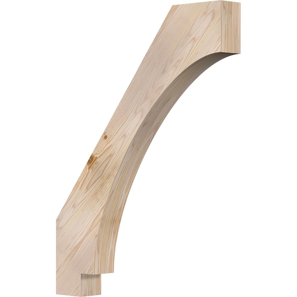 Ekena Millwork 3 1/2"W x 26"D x 34"H Imperial Smooth Knee Brace, Douglas Fir BRC04X26X34IMP00SDF - main